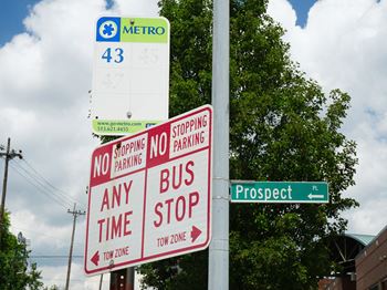 Located near public transportation and freeways